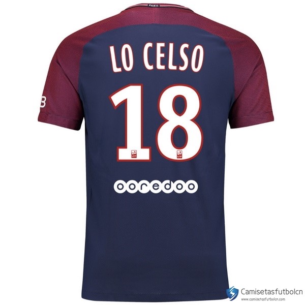 Camiseta Paris Saint Germain Primera equipo Lo Celso 2017-18